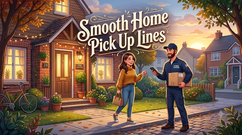 Smooth Home Pick Up Lines