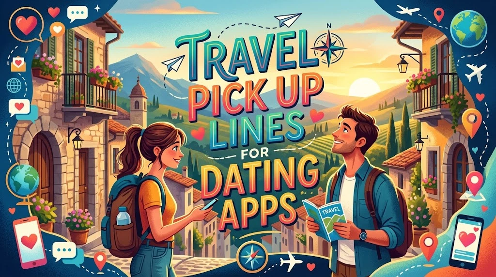 Travel Pick Up Lines for Dating Apps