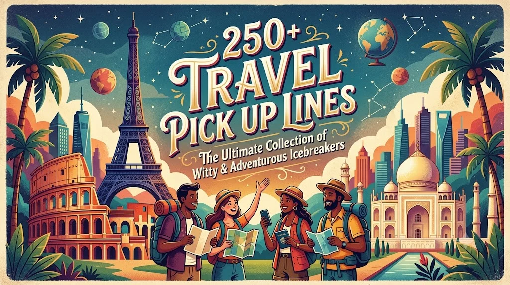 Travel Pick Up Lines