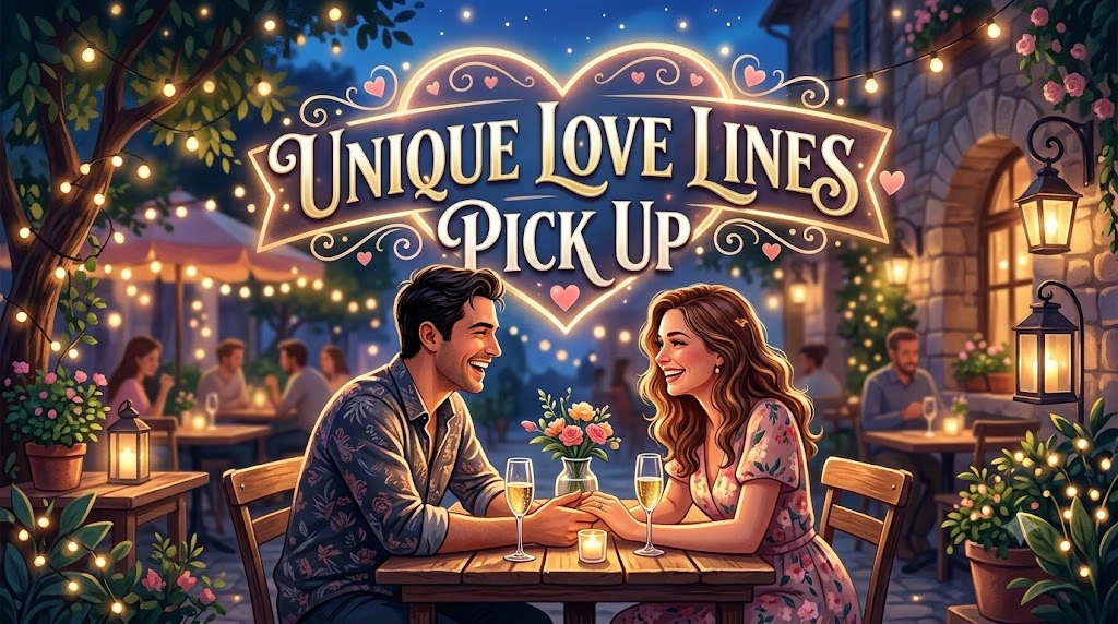 Unique Love Lines Pick Up