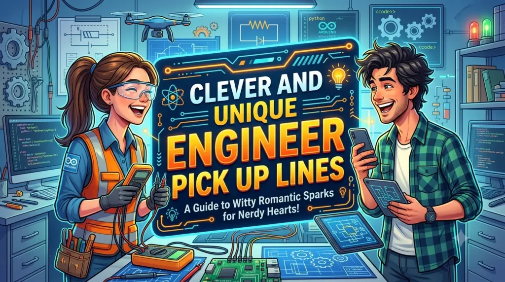 Clever and Unique Engineer Pick Up Lines